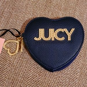 Navy Juicy Couture coin purse